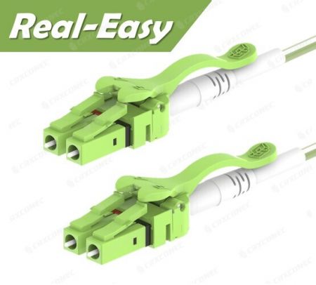 Rel-Easy OM5 LC LC Multimode Fiber Cord PVC OFNP 2M - OM5 LC LC Multimode Fiber Cord.